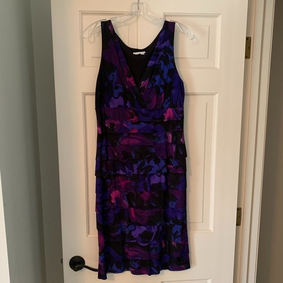 London Times Bandage style Sheath Dress - Size 10 - Picture 1 of 9